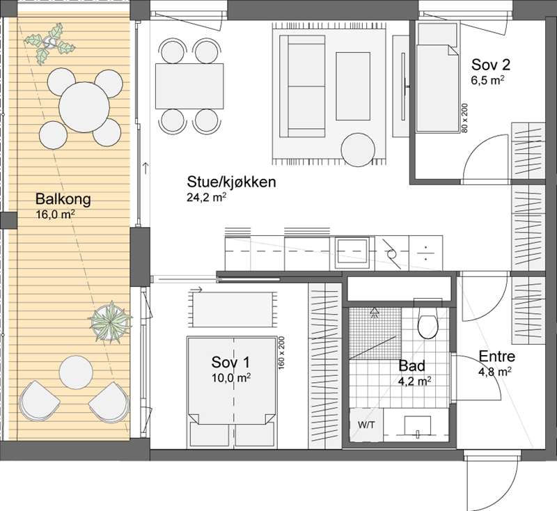 Plantegning 1